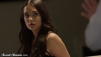 Gia And Her Stepdad'S Passionate And Sensual Encounter