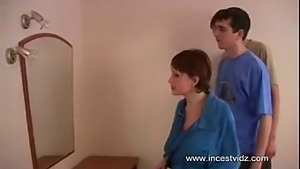 Pregnant Russian Teen Enjoys Playful Time With Her Brothers