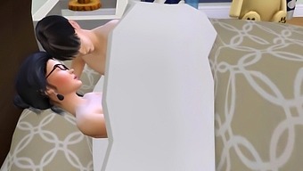 Young Asian Man Watches Porn And Masturbates Before Sneaking Into His Sister'S Room