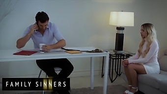 Khloe Kapri Struggles With Arousal While Working For Her Step-Uncle Jay Smooth In Family Sinners