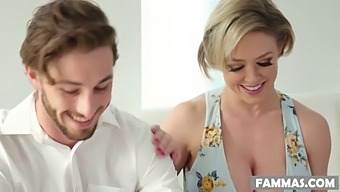 Hot Massage Leads To Intense Orgasm From Mature Wife On Younger Man'S Penis