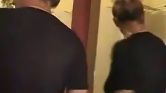 A Mature Woman Washes A Young Man In The Tub