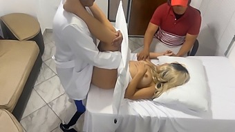 My Wife Gets Checked By The Gynecologist And I Catch Them Having Sex In The Exam Room