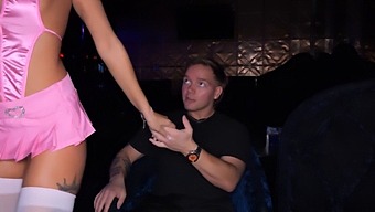 A Smoking Hot Stripper Gives A Vip Treatment To A Rock Hard Penis