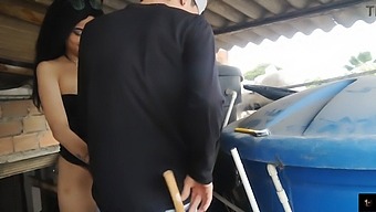 Plumber Gets Down And Dirty With His Stepdaughter In Part 1