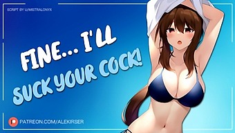 Satisfy Your Desires With A Solo Babe'S Oral Pleasures And A Realistic Cumshot