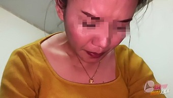 Asian Housewife'S Big Boobs And Big Ass Get Bounced By My Aunt