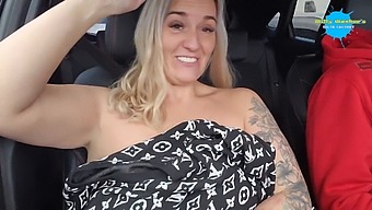 Daylight Strip Show In A Car