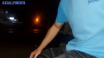 Dangerous Encounter With A Stranger Waiting For The Bus