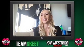 Kay Lovely In An Intimate Christmas Chat With Your Worst Friend: Team Skeet Video