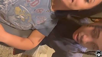 Stepmother With Large Breasts Allows Lil D To Have Sex While Father Is At Work (Part 2)