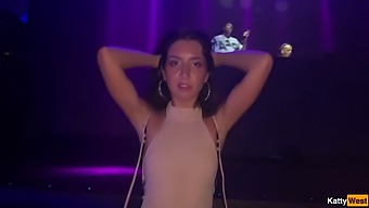 Brunette Babe Gets Filled With Cum In Public Restroom