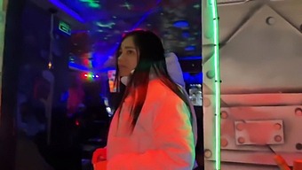 A Young Woman Encounters A Fan And Leaves With Him, Engaging In Sexual Activities