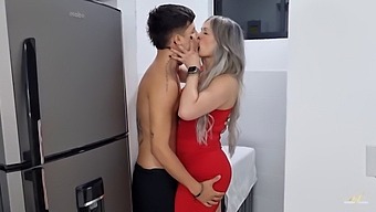 A Colombian Housewife Seduces Her Stepson And Fills His Rear With Milk - Monique Fuentes & Danner Mendez